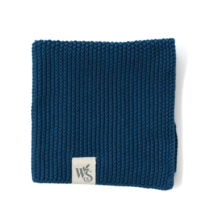 Knitted Organic Cotton Dishcloth | Zero-Waste, Plastic-Free Kitchen Cleaning Cloth