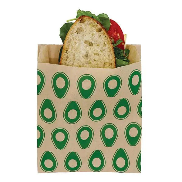 Paper Sandwich Bags (50-Pack) – Compostable, Plastic-Free & Food Safe