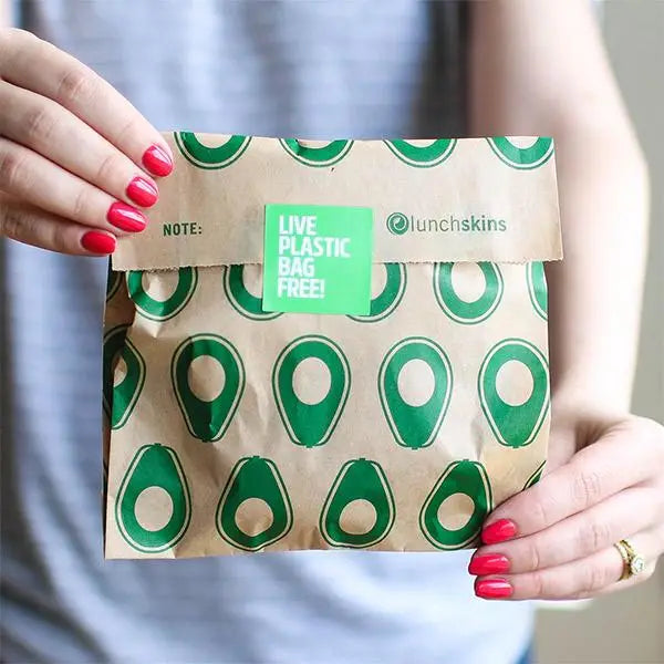 Paper Sandwich Bags (50-Pack) – Compostable, Plastic-Free & Food Safe