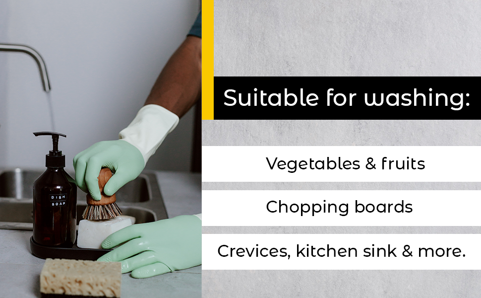 GreenScrub Bamboo Brush