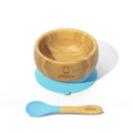 Bamboo Baby Bowl with Suction Base and Spoon