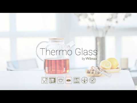 Thermo Glass Teapot 32 Fl Oz | High temperature and shock resistant