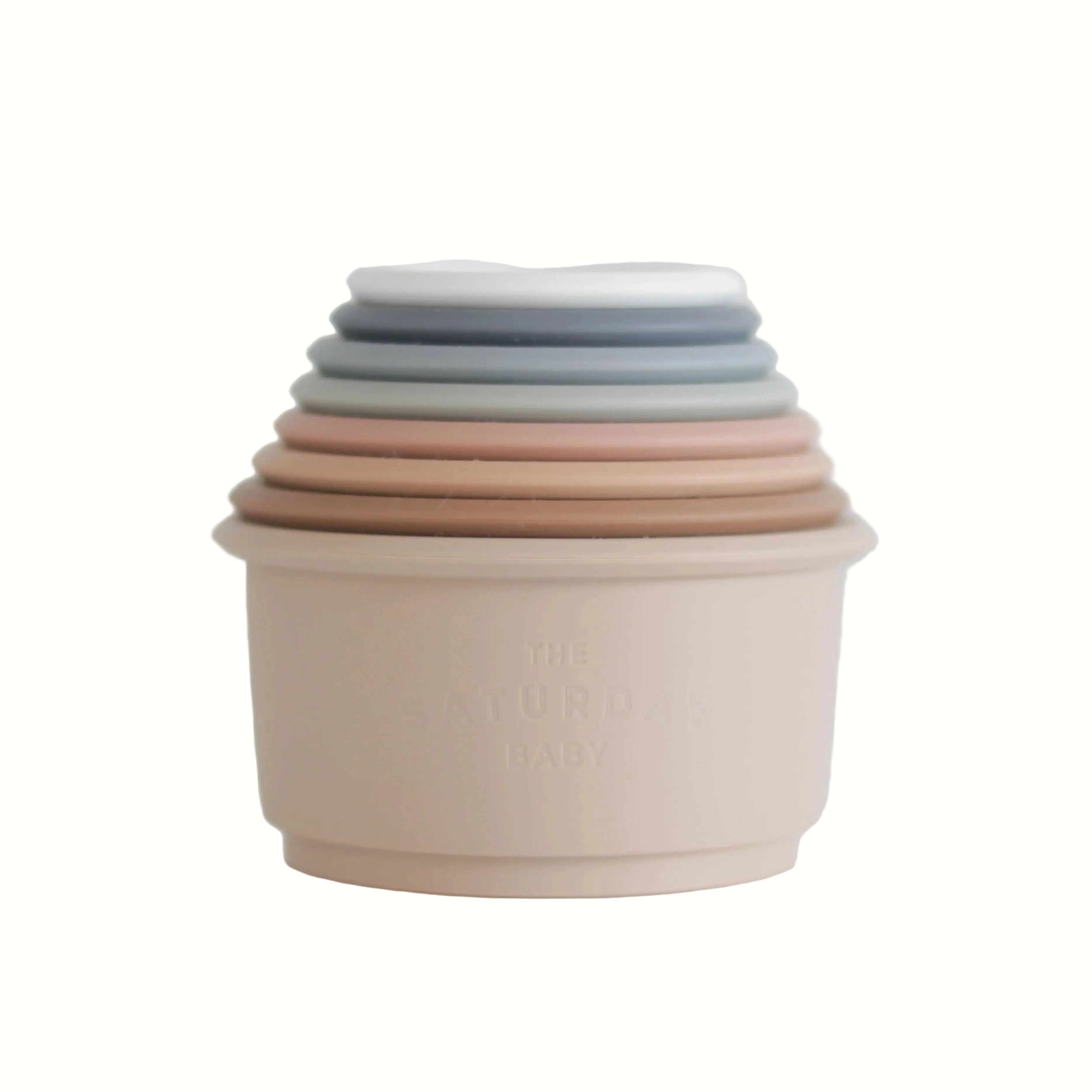Baby Silicone Stacking Cups